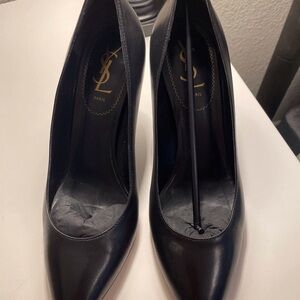 Salvatore Ferragamo Black High Heel Pumps
